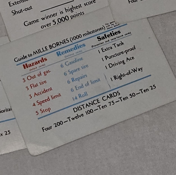 60s vintage French card game - Picture 4 of 4